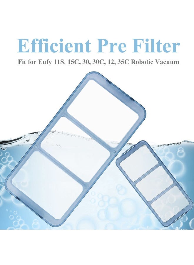 FFsign Replacement Parts Accessories Kit for Eufy RoboVac 11S, 15C, 30, 30C, 12, 35C Vacuum Filters, 10 Side Brushes, 8 Filter, 1 Pre Filter, 1 Roller Brush Guard - Image 5